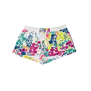 Champion Womens Multicolor Floral Pull On Cotton Sweat Shorts Large Lounge Cozy